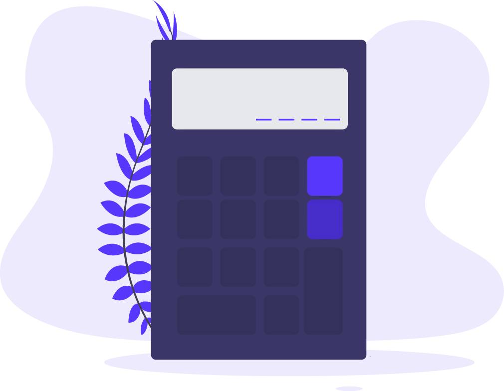 a picture of a calculator machine